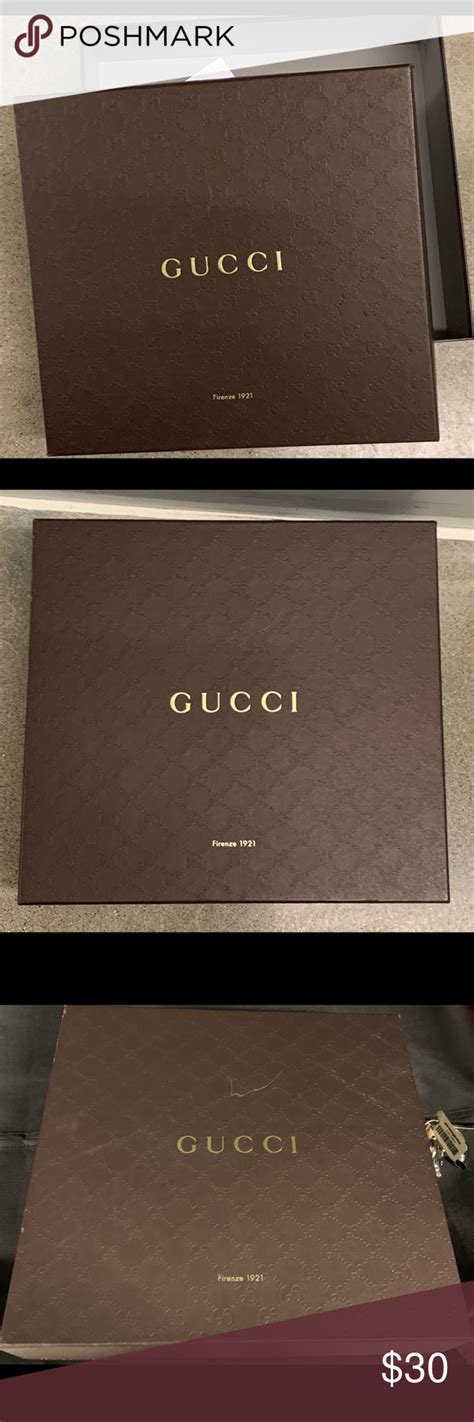 empty gucci box for sale|Gucci gift box for sale.